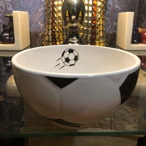 Soccer Cereal Ice Cream Bowl 6”🥣 ⚽️